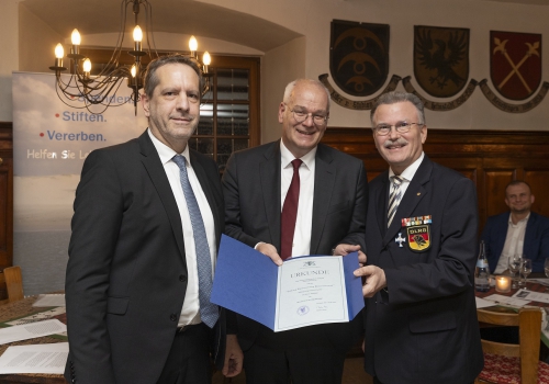 v.l.n.r.: RA Frank Epple, Dr. Thomas Brinz, Prof. Dr. Harald Jatzke